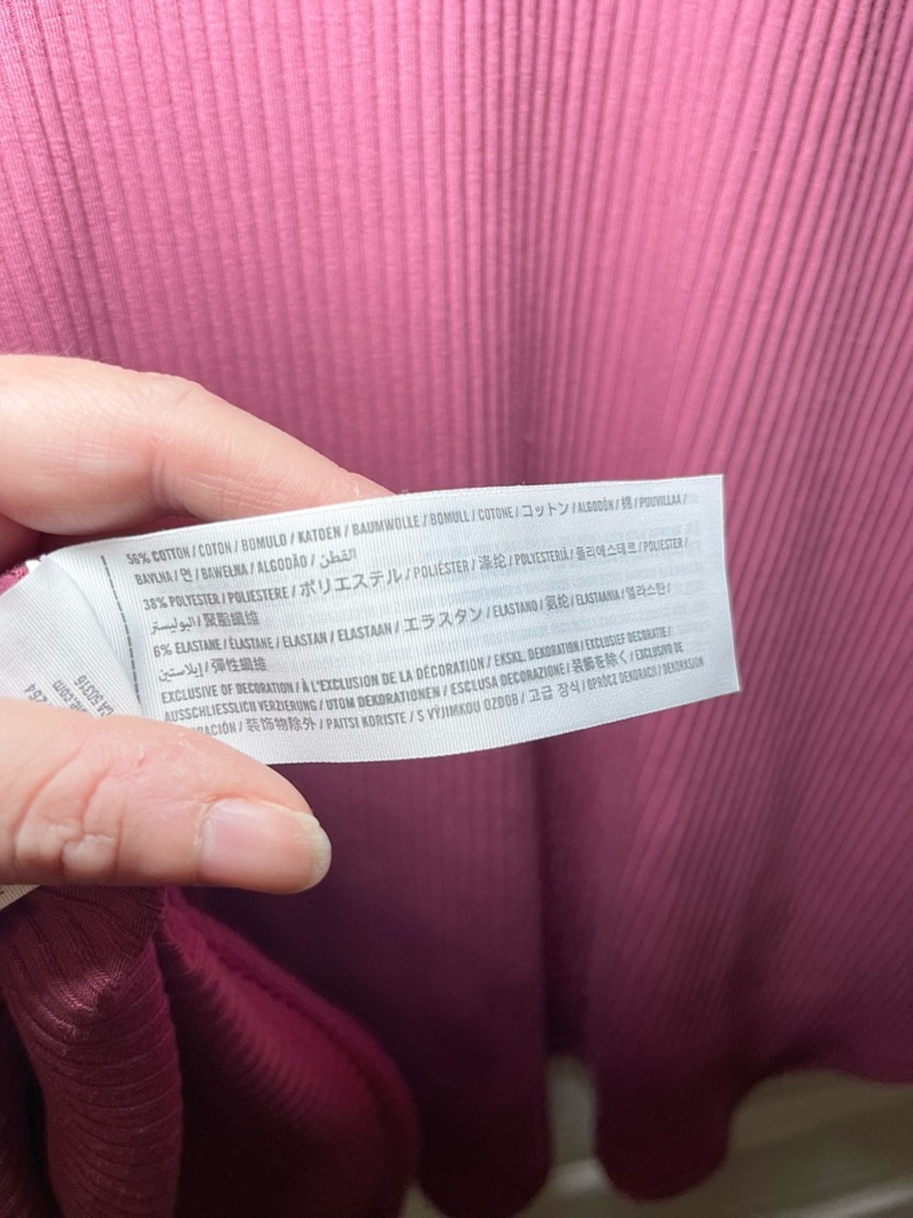 Abercrombie & Fitch Dark Pink Mini Dress V-Neck Short Sleeve Casual Size Large - Picture 6 of 16